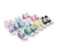 RiToEasysports Doll Plimsolls 10 Paires Ball Joint Doll Chaussures Chaussures Toile pour 1/3 Pop, Différentes Couleurs