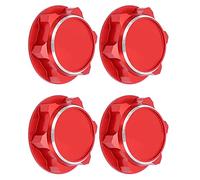 RiToEasysports Drad à Hexagone Lent sur 17 Mm pour la Voiture 1/8 RC, Noix Anti-looose-héros en Aluminium pour e (Rouge)