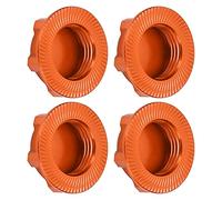 RiToEasysports Drad à Hexagone Lent sur 17 Mm pour la Voiture 1/8 RC, Noix Anti-looose-héros en Aluminium pour e (Orange)