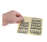 RiToEasysports Échelle Musicale Sticker Easy Practice Guitar pour Débutants Couleur Jaune 1 de L'autocollant Kleet Board Note pour les Instruments de Musique