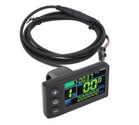 RiToEasysports Écran NFC pour Vélo électrique, Affichage LCD Couleur avec Interface étanche pour la Plupart des Guidons de Cyclomoteur et de Bicyclette