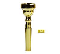 RiToEasysports Embout de Trompette, Embout de Trompette de Taille Standard en Métal de Ton 3C Bb pour la Pratique du Joueur