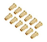 RiToEasysports Embouts de Cordes de Guitare, Remplacement en Métal de Fer Durable pour Corps de Pont de Guitare électrique, Paquet de 12 pour une Installation Facile, pour la Plupart des électriques