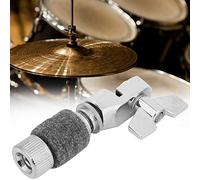 RiToEasysports Embrayage de Tambour de Jazz en Alliage, Support de Cymbale de Charleston Autobloquant pour Une Ouverture Facile, Accessoires de Batterie de Jazz, Gris Zinc, 1 Pièce