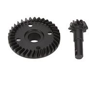 RiToEasysports Engrenage Différentiel en Acier RC 35T 10T, Ensemble D'engrenages Hélicoïdaux en Métal avec Moins de Bruit D'usure et de Vibrations, pour Voiture sur Chenilles 1 10 RC