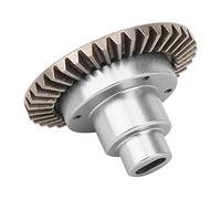 RiToEasysports Engrenage Principal 38T, Accessoire de Pièces de Voiture RC en Métal de Haute Résistance et Précision, pour Modèle de Voiture HSP 94180 1/10 RC (Silver)