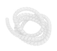 RiToEasysports Enveloppe de Fil en Spirale Universelle pour Scooter électrique, Enveloppe de Ligne de Frein en Plastique PP avec Haute élasticité et Résistance à l'usure, pour Scooter (White)