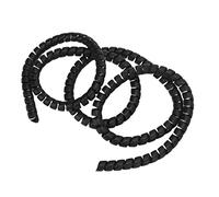 RiToEasysports Enveloppe de Fil en Spirale Universelle pour Scooter électrique, Enveloppe de Ligne de Frein en Plastique PP avec Haute élasticité et Résistance à l'usure, pour Scooter (Black)