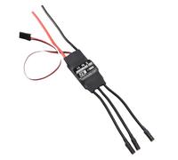RiToEasysports Esc, Contrôleur de Vitesse électrique de Moteur sans Balais 20a, Prise de 3.5mm pour Drone d'avion Rc, Batterie Lipo 2-3s
