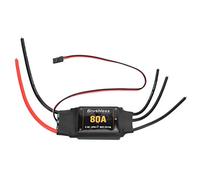 RiToEasysports ESC sans Balais 80A, Contrôleur de Vitesse électronique pour Avion, Hélicoptère, Avion RC ((80A