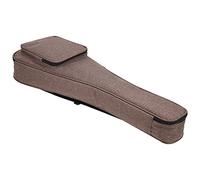 RiToEasysports Étui pour ukulélé, Sac de Rangement Portable en Nylon à Double Fermeture éclair avec Mousse de 10mm d'épaisseur pour Concert Soprano Tenor Ukelele Débutant Adulte (26 pouces)