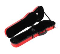 RiToEasysports Étui pour Violon en Fibre de Carbone, Coque Rigide et Légère avec Jauge d'humidité pour Violons 4/4 3/1/2 1/8, Stockage sécurisé, Voyage, Prêt pour Le Vol
