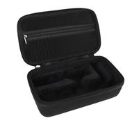 RiToEasysports Étuis Rigides, Coques Rigides, étuis de Protection avec Poche en Filet, Doublure Douce Anti-éclaboussures en Nylon Anti-Chute pour Accessoires D'appareil Photo Portable, (Black)