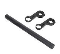 RiToEasysports Extension de Guidon de Vélo, Support D'extension de Guidon de 30 CM en Alliage D'aluminium Double Pince Support de Vélo Barre de de Vélo
