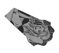 RiToEasysports Fendres de Vélos Arestres Imperméables et Durables pour Le Vélo de Descente de Montagne, Protection Universelle de la Boue Avant et Arrière pour Les Cyclistes (Modèle de beauté)