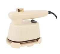 RiToEasysports Fer à Vapeur Portable, Fer à Vapeur de Voyage pour Vêtements avec Réservoir D'eau de 120 Ml, Cordon de 1,5 M, Compact et Léger, Anti-rides pour Tissu de Vêtement, (Prise UE 220V)