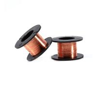 RiToEasysports Fil de Cuivre émaillé 5 Pièces 0,1 Mm 12 M de Longueur, Fil d'enroulement Magnétique pour la Réparation de Haut-parleurs de Transformateur de Moteur, émaillé à Haute conductivité