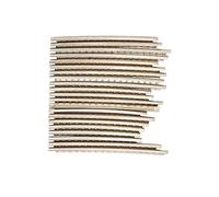 RiToEasysports Fil de Frette, 21 Pièces de Fil de Fer en Cupronickel de 2,7 Mm pour Guitare Basse électrique