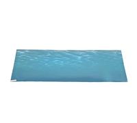 RiToEasysports Fish Tank Picture Décorative - Aquarium Clair et Décoloré-Affiche Arrière PVC PVC - Modèle de Mer 3D Adhésif pour Créer Un Monde sous-Marin (122 * 50CM)