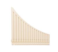 RiToEasysports Flûte de Pan, Instrument à Vent de Flûte de Pan 18 Tons avec Sac de Transport pour Enfants Débutants, Apprentissage et Cadeau