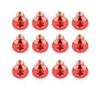 RiToEasysports Force de Freinage Silencieuse T25 Vis 12% (Rouge)