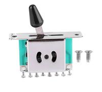 RiToEasysports Guitare avec Interrupteur à Levier 5 Voies, sélecteur de pilules Guitare électrique Interrupteur de Guitare 5 Voies Bouton d'interrupteur