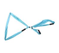 RiToEasysports Hamac de Yoga Aérien, Sangles avec Poignées pour Inversion Volant Balançoire, Tissu 210T en Nylon, Mousse épaisse Antidérapante, équipement de (Ensemble Complet Bleu Ciel Comprenant 2