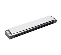 RiToEasysports Harmonica Professionnel, Orgue à Bouche, Harpe Diatonique, clé C, Tube en Laiton pour Enfants, Enregistrement de Fête, Bleu (BLACK)