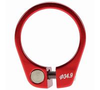 RiToEasysports Haute qualité 34,9 mm alliage d'aluminium Bicycle Post Clamp Easy Install for Aluminium Frame Bikes 5Colors (34,9 mm rouge)