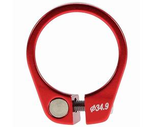RiToEasysports Haute qualité 34,9 mm alliage d'aluminium Bicycle Post Clamp Easy Install for Aluminium Frame Bikes 5Colors (34,9 mm rouge)