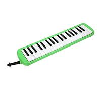 RiToEasysports Instrument à Vent pour Clavier Mélodica pour Débutants - Kit de Sarbacane Mélodica Portable à 37 Touches pour la Formation Professionnelle, Taille 18,9 Pouces (GREEN)