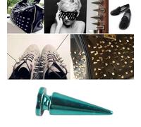 RiToEasysports Jeu de Rivets en Cuir en Cuir. Décoration Durable pour un Sac de Sac à Main, 10 * 26 Mm Billes Métalliques à 10 Cuivre avec un Ensemble de Vis, Bouchons en Métal pour Vêtements, (10 *