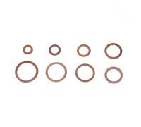 RiToEasysports Jeu de Rondelles de Bouchon de Puisard en Cuivre Massif, 80 Pièces, pour Générateurs Marins de Voiture, Usine de Machines