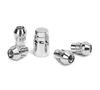RiToEasysports Jeu de Verrous d'écrou de Roue écrou de Blocage de Roue en Acier M12x1.5MM Hauteur 32MM traité Thermiquement 4 Pièces pour Voitures Universelles Installation Facile Accessoires