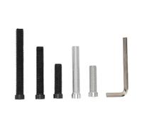 RiToEasysports Jeu de Vis de Poids de Queue de Billard 5 Pièces, Boulons de Poids de Queue de Billard en Aluminium 0.3oz 0.5oz 1.0oz 1.5oz 2.0oz, avec clé Hexagonale, Adaptés aux Queues Fury