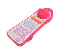 RiToEasysports Jouet à Distance pour bébé en Plastique, Apprentissage Musical, Télécommande TV, Jouet avec Musique Lumineuse, Jeu Interactif pour Tout-Petits, Outil éducatif pour Enfants 6 X 16 Cm