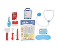 RiToEasysports Jouet de Docteur, Jeux de Rôles éducatifs pour Enfants, Simulation de Stéthoscope, Kit de Jouets Médicaux D'hôpital pour Tout-Petits Garçons