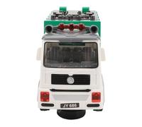 RiToEasysports Jouet de Voiture de Camion à Ordures de Grande Taille, Conception de Voitures Exquise, Lumières LED et Musique, Excellent Choix pour Les Enfants