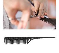 RiToEasysports Kamm Salon De Coiffure Léger Style De Cheveux Asa Créer Diverses Coiffures Convient Pour Le Salon De Coiffure. Utilisez 3 Peigne De La Ligne De Dents 4 Couleurs Disponibles (NOIR)