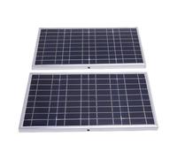 RiToEasysports Kit de Panneau Solaire 200W Léger Durable, Connexions Multiples, Contrôleur d'affichage Transparent, Taux de Conversion Impressionnant, Cadre en Aluminun Idéal pour les Voyages à la