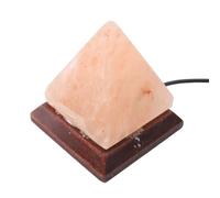RiToEasysports Lampe à Sel de L'Himalaya à Changement de Couleur, Alimentée par USB, Pyramide Sculptée à la Main, Lampe en Roche de Sel en Cristal pour Décoration de la Maison, Cadeau, Veilleuse RVB