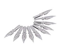 RiToEasysports Les Outils Artistiques de Confort écrivent 10 Compacts 10pcs pour la Sauce Métallique pour Les Débutants et Remplacez la Pointe (B5*10)