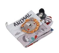 RiToEasysports Livres de Tissu Animal pour bébé (Lion)