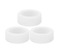 RiToEasysports Lot de 3 Protections de Bagues Connectées en Silicone Souple et Hypoallergénique, avec Couverture Intégrale, Compatibles avec Toutes Les Bagues Connectées sauf la Bague Uura. (White)