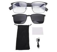 RiToEasysports Lunettes de Traduction AI, Traducteur de Langue en Temps Réel avec Objectifs Polarisés Audio en Cristal pour Aventures en Plein Air ou Usure Quotidienne