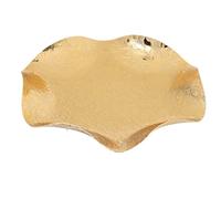 RiToEasysports Magnifique Bol à Fruits à Motifs Dorés pour la Décoration de la Maison et le Divertissement - Acier Inoxydable galvanisé à la Main