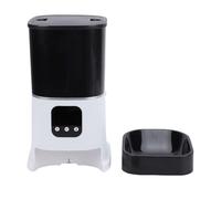 RiToEasysports Mangeoire Automatique pour Chat, Distributeur de Nourriture Intelligent WiFi 6 L avec Double Alimentation pour Chats et Petits Chiens, Matériau ABS, Télécommande et Alimentation