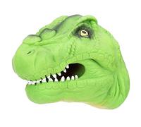 RiToEasysports Marionnette de Dinosaure, Marionnette à Main à Tête de Dinosaure à Haute Simulation, Jouet D'histoire pour Enfants(Marionnette à Main Verte)