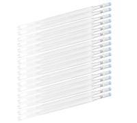 RiToEasysports Marqueur de Tissu Pen Navul Outils de Marquage Durable pour Croix -sew - 100 Stcs Rouges/Bleu/Noir/pour les Accessoires en Cuir Bricolage (WHITE)