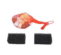 RiToEasysports Médias de Filtre à Poisson-Poisson, Améliore L'effet de Filtration Mélange des Boules Bio-Billes de Filtre Media Pond avec des Coussinets de Sac en Filet pour Les Réservoirs de